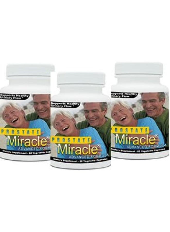 NHS Global 3 pack Prostate Miracle Advanced Formula - Image 1